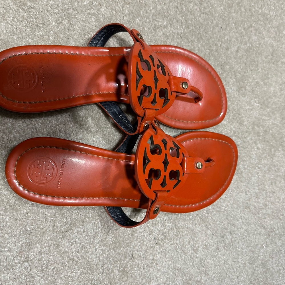 Tory Burch Orange Sandala